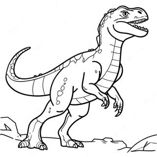 Page A Colorier Indoraptor Feroce En Action 55092-45848