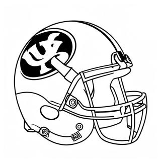 Page A Colorier Du Logo De Football Byu 55101-45832