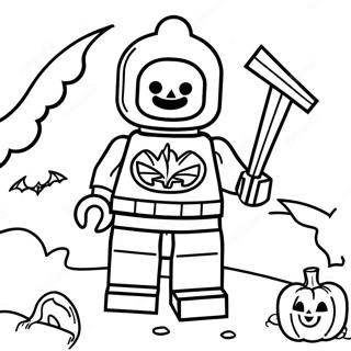 Page A Colorier Lego Halloween 55121-45863