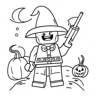 Page A Colorier Lego Halloween 55121-45864