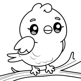 Page A Colorier Dun Oiseau Mignon 55131-45879