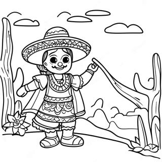 Page A Colorier Mexique 551-439