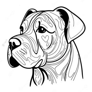 Page A Colorier De Chien Cane Corso 55211-45934