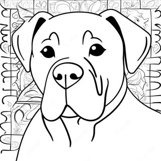 Page A Colorier De Chien Cane Corso 55211-45936