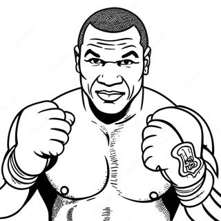 Page A Colorier De Mike Tyson 55231-45952