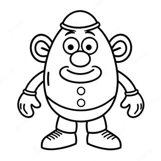 Page A Colorier De Monsieur Patate Classique 55301-46006