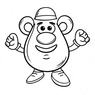 Page A Colorier De Monsieur Patate Classique 55301-46008