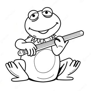 Page A Colorier De Kermit 55341-46038