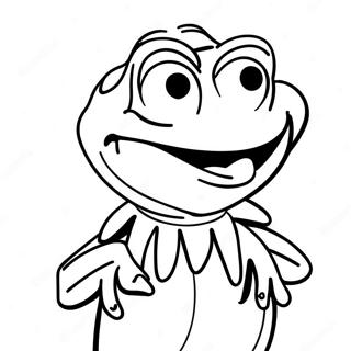 Page A Colorier De Kermit 55341-46039