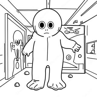 Scp 173 Page A Colorier 55401-46076