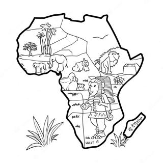 Page A Colorier Afrique 5543-4427