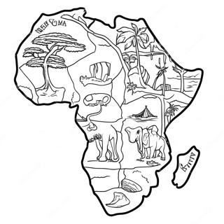 Page A Colorier Afrique 5543-4428