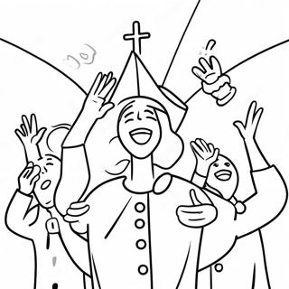 Page A Colorier De La Celebration Joyeuse De Confirmation 55472-46134