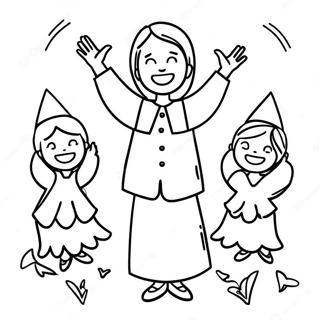 Page A Colorier De La Celebration Joyeuse De Confirmation 55472-46136