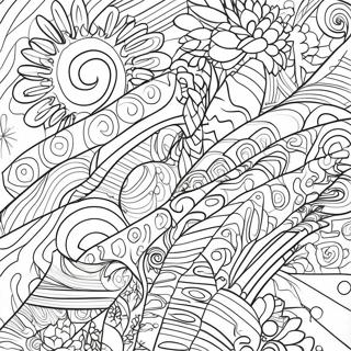 Page A Colorier De Motifs Glitch Colores 55512-46173