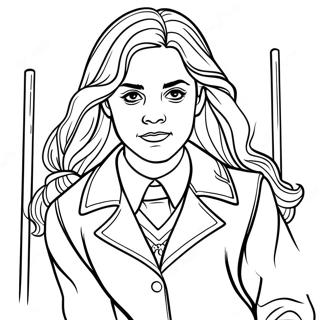 Page A Colorier Hermione Granger 55521-46179