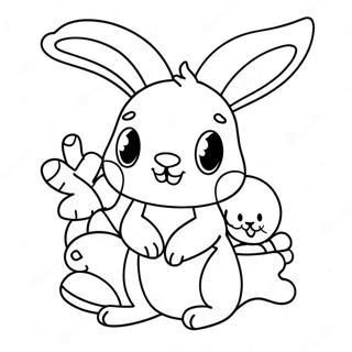 Page A Colorier Du Lapin De Noel 55561-46211