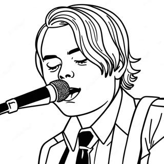 Page A Colorier De Gerard Way En Concert 55572-46224