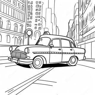 Page A Colorier De Taxi 55611-46251