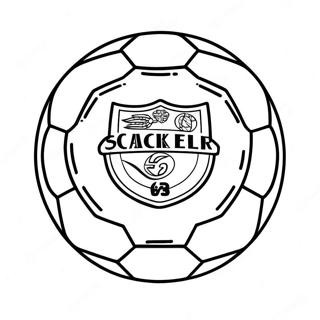 Logo De Football Pages À Colorier