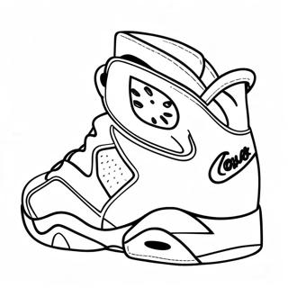 Page A Colorier Contour De Jordan 6 55671-46302