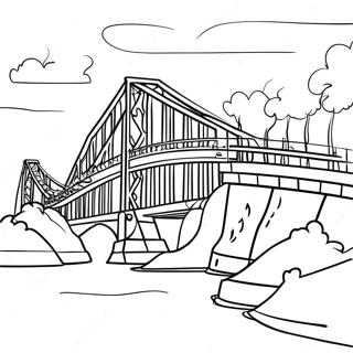 Pont Pages À Colorier