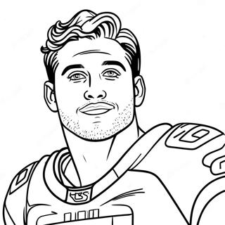 Nick Bosa Pages À Colorier