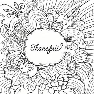 Page A Colorier Mots De Gratitude 55912-46490