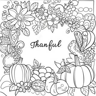 Page A Colorier Mots De Gratitude 55912-46492