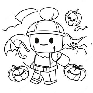 Page A Colorier Halloween Roblox 55921-46502