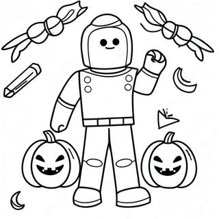 Page A Colorier Halloween Roblox 55921-46504