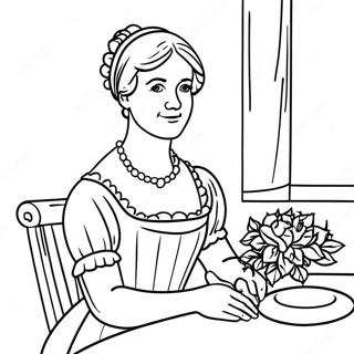 Page A Colorier Jane Austen 55931-46508