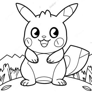 Pokemon Géant Pages À Colorier