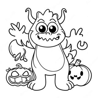 Page A Colorier Monster Mash 55971-46543