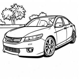 Page A Colorier De Honda Accord 56051-46597