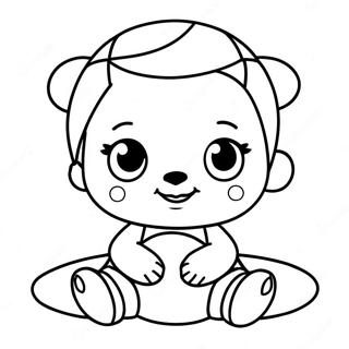 Page A Colorier Bebe Lol Mignon 56111-46656