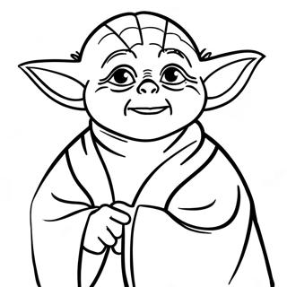 Yoda Pages À Colorier