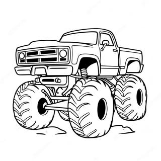 Page A Colorier Monster Truck De Noel 56171-46702