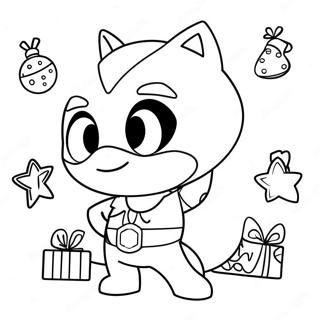 Pj Masks Noël Pages À Colorier