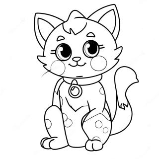 Catboy En Costume Festif Page A Colorier 56182-46711