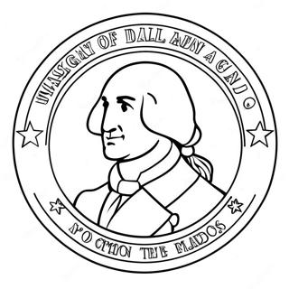 Logo Des Washington Commanders Page A Colorier 56201-46724