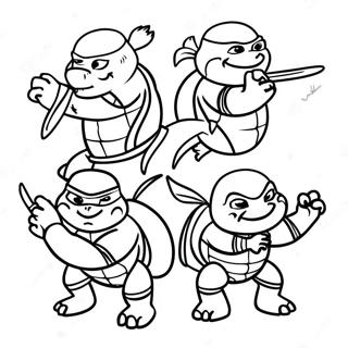 Page A Colorier Tortues Ninja 56321-46822