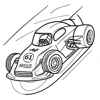 Voiture De Course Sur Terre Pages À Colorier