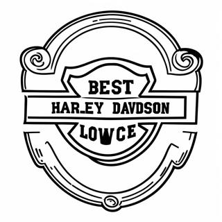 Harley Davidson Pages À Colorier