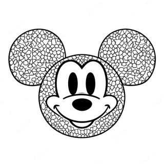 Page A Colorier Des Oreilles De Mickey Scintillantes 56372-46858