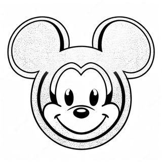 Page A Colorier Des Oreilles De Mickey Scintillantes 56372-46860