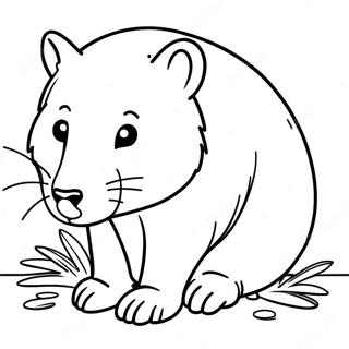 Page A Colorier De Wombat 56381-46871