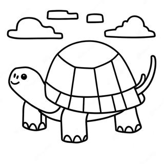 Page A Colorier De Tortue Minecraft 56391-46874