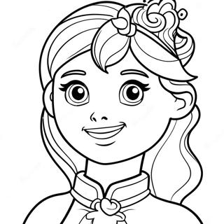 Page A Colorier De Nella La Princesse Chevalier 56431-46906