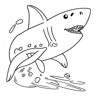 Page A Colorier De Sharkdog 56481-46946